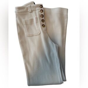 House of Harlow 1960 Cream Textured Pants